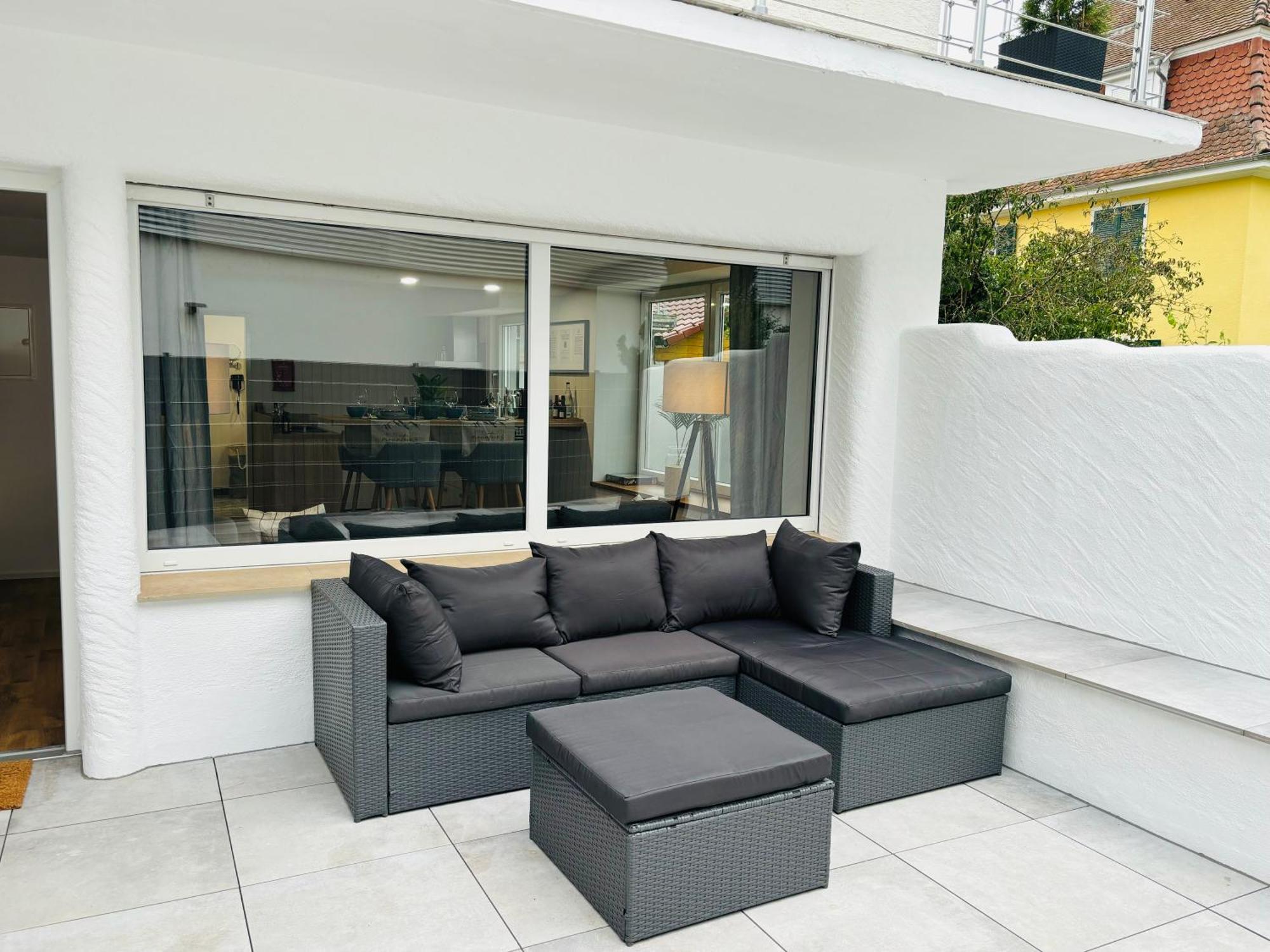 Appartamento Jacuzzi Terrasse 55' Tv Kueche Regendusche Bad Bellingen Esterno foto